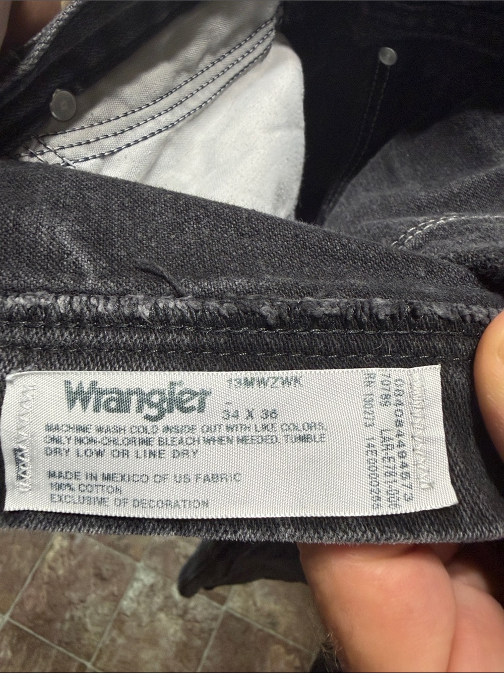Wrangler Black boot cut Jeans - Picture 3 of 3